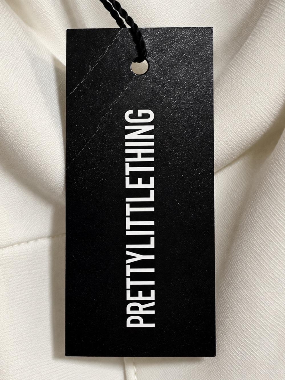 PrettyLittleThing White Woven Corset Detail Maxi Dress Size 0 NWT - Picture 12 of 12